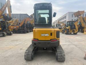 Nouvelle mini-excavatrice SANY SY35U de 3,8 tonnes avec moteur diesel Yanmar, certifiée CE EPA, à balayage de queue zéro, chenilles réglables et attache rapide - Product Image 3
