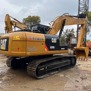 Excavadora barata CAT320D2 máquina de construcción de 20 toneladas excavadora de orugas usada original Caterpillar 320DL - Product Image 1