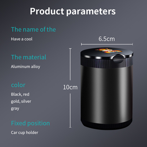 Hot OEM Customizable LED Light Car Ashtray Metal <b>Interior</b> <b>Accessory</b> Cup for Vehicle <b>Accessories</b> - Product Image 3