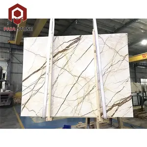 Newest Hot Beige Bright Yellow Marble Products Chinese Natural Sofitel Gold Marble Tile And Slab