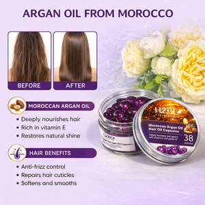 Huile capillaire 3-en-1 au gingembre et aux herbes, shampoing et après-shampoing avec traitement à la kératine, antipelliculaire et lissant pour femmes adultes - Product Image 3