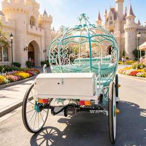 Chariot de défilé décoratif en forme de citrouille, très demandé, pour parcs, centres de villégiature, paysages, festivals et expositions - Product Image 1