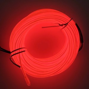 <span class=keywords><strong>Fil</strong></span> <span class=keywords><strong>électroluminescent</strong></span> PVC flexible et découpable 12V, 10 couleurs, multi-clignotant, lumière longue durée, <span class=keywords><strong>fil</strong></span> EL néon, câble de 3m, pour fêtes de Noël - Product Image 4