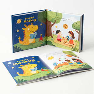 Service d'impression personnalisé de livres d'histoires pour enfants en couverture rigide, livres cartonnés <span class=keywords><strong>anglais</strong></span> pour enfants, impression en Chine - Product Image 2