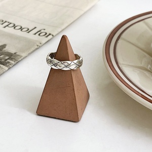 Korean Hot Sale 100% 925 Sterling Silver Classic Vintage <b>Ring</b> Simple <b>Finger</b> <b>Rings</b> For Women Fine Jewelry - Product Image 4