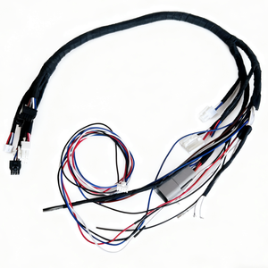 定制电气线束 SM <span class=keywords><strong>2</strong></span>.54 mm 8针连接器转杜邦母头电气铜线束 - Product Image 2