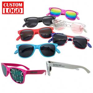 Gafas de Sol Promocionales Personalizadas con Logotipo Impreso, <span class=keywords><strong>Lentes</strong></span> de PC con Protección UV400 <span class=keywords><strong>para</strong></span> Hombre y Mujer, Gafas de Moda Duraderas - Product Image 2