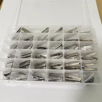 175 pièces de lame de clé de voiture vierge KD pour télécommande, avec boîte, fabriquées en Chine continentale