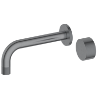 Robinet de lavabo de salle de bain monotrou en laiton brossé moderne, norme australienne