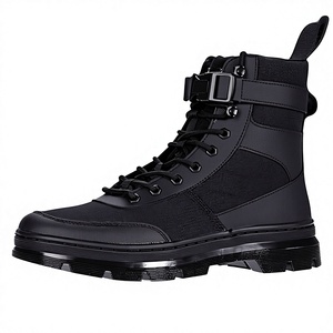 Men's Mid-Calf Ankle <b>Tooling</b> for Chukka Hiking <b>Backpacking</b> Work Safety Boots Cowboy Cloth Surface - Product Image 1