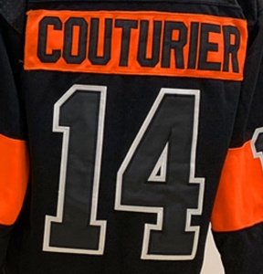 Maillot de Hockey professionnel de l'inde, Sean Couturier, maille d'équipe, nouvelle collection - Product Image 1