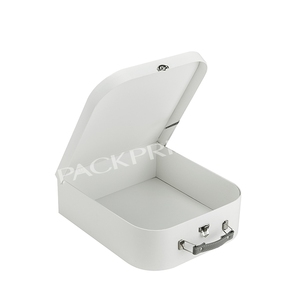 Di lusso High-End Mini valigia di cartone <span class=keywords><strong>per</strong></span> <span class=keywords><strong>neonati</strong></span> scatola regalo <span class=keywords><strong>per</strong></span> vestiti vuota riciclabile a mano opaco laminazione - Product Image 6