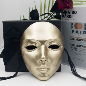 Máscara <span class=keywords><strong>de</strong></span> Baile Fantasma <span class=keywords><strong>de</strong></span> <span class=keywords><strong>Halloween</strong></span>, Máscara Facial <span class=keywords><strong>de</strong></span> Plástico <span class=keywords><strong>para</strong></span> Hombres y Mujeres, Baile Callejero, Máscara <span class=keywords><strong>de</strong></span> Mascarada Blanca y Negra - Product Image 3
