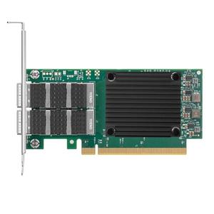 อะแดปเตอร์เครือข่ายอีเธอร์เน็ตแบบ Dual Port 200GbE QSFP56 MCX623106AN-CDAT PCIe 4.0 X16 การ์ด NIC ภายในสำหรับเซิร์ฟเวอร์ HPC ศูนย์ข้อมูล - Product Image 3