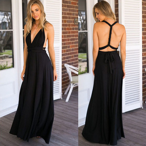 Agent d'Achat Guangzhou : <span class=keywords><strong>Robe</strong></span> Longue Bandage Sexy Nombreux Styles Populaires, Bretelles Croisées au Dos, <span class=keywords><strong>Robe</strong></span> de Soirée Multi-Usages - Product Image 2