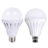 Ampoule LED rechargeable 5W-18W E27 B22, ampoule d'urgence pour usage résidentiel 7W 9W 12W 15W 18W