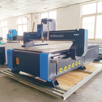 ROBOTEC 1325 Routeur CNC 3 axes pour le bois, prix 1530, machine de sculpture pour le bois dur, le métal et l'aluminium