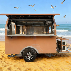 Remorque alimentaire professionnelle pour pizzas, camion de restauration premium pour café, remorque de concession certifiée VIN - Product Image 5