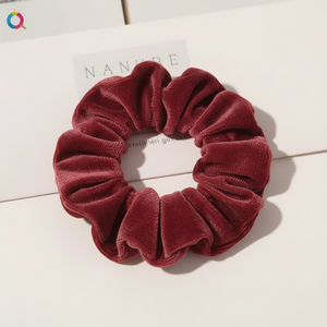 Trending moda tessuto satinato cravatte scintillanti in acrilico stampato per le donne e i bambini vendita calda all'ingrosso spazzola per capelli accessori - Product Image 1