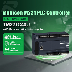 Schneider Nouveau Module de Sortie Transistorisée 40 E/S Modicon M221 TM221C40U pour Contrôleur Logique Programmable, Stock entrepôt - Product Image 1