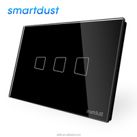 Smartdust US Standard 1/2/3/4 Gang Smart Wifi Interrupteur mural tactile