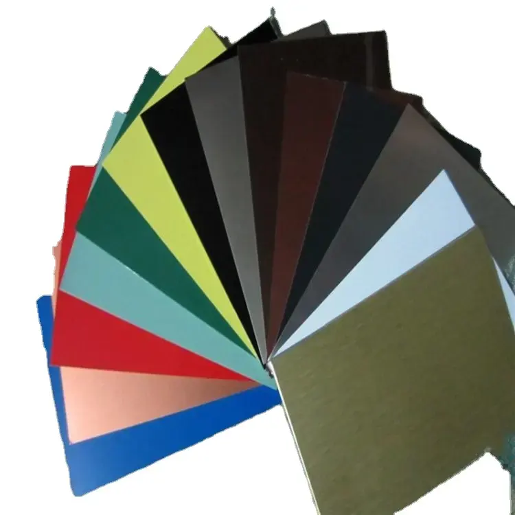 BOFU-Placa de lámina de aluminio de Color, lámina de aleación de aluminio recubierta de Color 5052, en venta