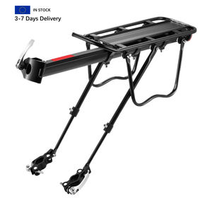 Porte-bagages arrière en aluminium pour vélo et vélo électrique, à dégagement rapide, entièrement réglable, entrepôt UE en stock, livraison en 3 à 7 jours - Product Image 1