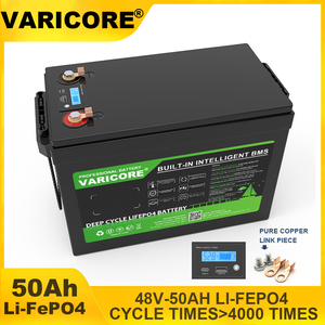 Varicore ชุดแบตเตอรี่ Li-FePO4 50Ah 48V, ตัวเลือกประสิทธิภาพสูงสำหรับแหล่งจ่ายไฟภายนอกที่มีอินเตอร์เฟซ USB 3.0 TYPE-C - Product Image 3