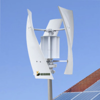 Générateur d'éolienne de qualité fabricant 1500w 48v ventilateur éolien générant de l'énergie pour la ferme 500w 12/24v