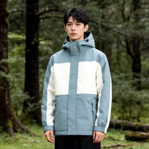 Hot <strong>Sale</strong> Rafeel Autumn Hooded Lightweight Waterproof Breathable Windproof <strong>Jacket</strong> Men Outdoor Windbreaker Rain Coat Zipper Travel - Product Image 2