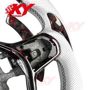 Volant personnalisé en fibre de carbone pour Honda Civic Accord 11e génération Sport Si RS Hatchback Type R Honda CRV HRV 2021-2026 - Product Image 3