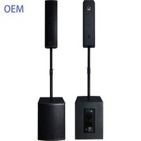 Système de sonorisation PA professionnel avec caisson de basses de 10 pouces, enceinte colonne active pour DJ, enceinte de scène