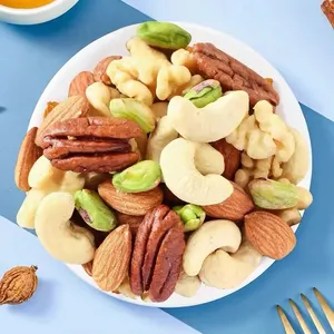 Organic Mixed Nuts Snacks Canned Dried Fruit And Nuts For Pregnant Women And Children In Bulk-Raw Processing