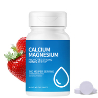 Comprimés directs de calcium et de magnésium d'approvisionnement d'usine pour un bon supplément de santé pour l'exportation