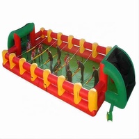 Jeu de football humain gonflable commercial de table
