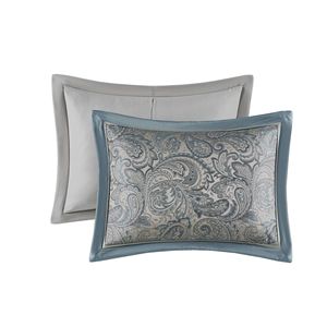 Juego de edredón de 12 piezas DB con tamaños King y doble que incluyen sábanas planas ajustadas hechas de patrones acolchados de bambú Lyocell - Product Image 6