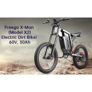 Motocicleta Eléctrica Todoterreno Freego X2 de 6000W de Potencia Máxima para Adultos, 80km/h, Batería de Litio - Product Image 6