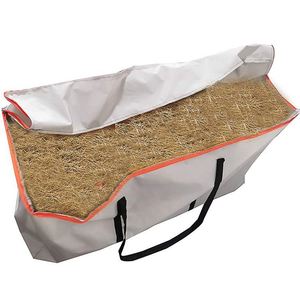 Sac à balles de foin BSCI, sac de stockage de foin extra large pour chevaux et bétail, sac de transport pliable, portable et imperméable - Product Image 4