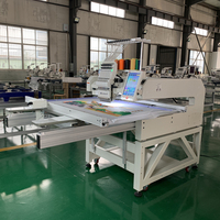 Machines informatisées à tête unique pour broderie de perles et de cordons, grande zone de travail industrielle 1200/1500x800mm, 12 à 15 couleurs