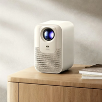Projecteur de cinéma maison MIJIA 1080P compatible avec les téléphones, mise au point automatique et correction de la distorsion trapézoïdale, zoom, mini projecteur portable pour extérieur