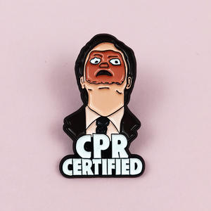 Épinglette en émail certifiée RCP, mème médical amusant, broche pour les professionnels de la santé, épinglette de revers pour infirmière, EMT, décoration de sac à dos, cadeau - Product Image 6