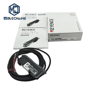Capteur laser numérique KEYENCE LV-N12N, tête de type diffuse à zone de réflexion limitée, amplificateur NPN, unité d'extension de câble - Product Image 1