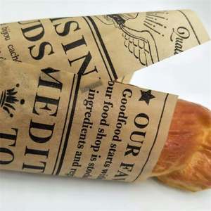 Custom Logo Food Grade Parchment Burger Printed Sandwich <b>Wrap</b> <b>Paper</b> - Product Image 4