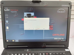 Herramienta de diagnóstico y programación para camiones MAN TGL, TGM, TGX, TGS, TGE, v2025, T427 CATS III, llave USB T200, dongle MANWS MANTIS+CF53 para laptop. - Product Image 6