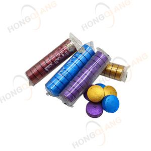 ホンチアン クイックライト バーニング 33mm カラフルフルーツウッド インセンスフレーバー ラウンドシーシャ バフック ブラックチャコール 50-60分 無煙 - Product Image 2