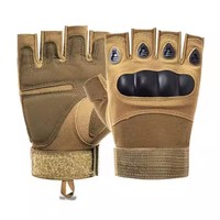 Guantes Tácticos de Medio Dedo para Boxeo, Motociclismo, Deportes al Aire Libre, Protección Deportiva y Fitness