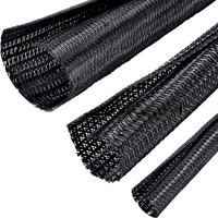 Cache-câbles de protection pour câbles de données, très vendu, minimaliste, pour bureau, en TPR/TPE/Nylon, auto-adhésif, organisateur de câbles combiné