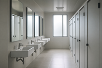 Maison préfabriquée modulaire en panneaux d'acier à assemblage rapide, trois étages, avec balcon, dortoir pour travailleurs, 60 pieds, garantie 5 ans
