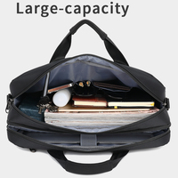 CoolBELL Factory – Sacoche d'ordinateur portable étanche de style professionnel 15,6 pouces, grande capacité, portable, pour voyage, pour homme