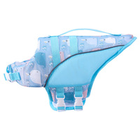 Vêtements de sport pour chien en jean, motif dessin animé, pour l'été, pour petits et moyens chiens, Teddy, pour jouer dans l'eau, forte flottabilité, séchage rapide